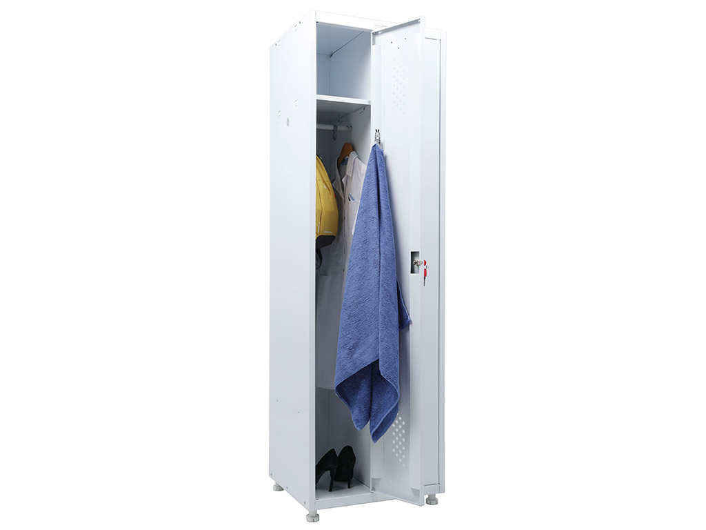 Медицинский шкаф для одежды МД 2 ШМ-SS