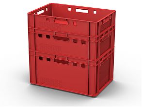 Ящик для мяса Е3 (морозостойкий) 600х400х300 (12.423.70.R)