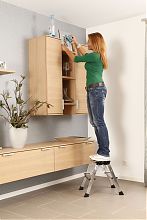 ROLLY Двусторонняя складная подставка ступ. 2 х 2, алюм