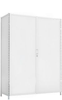 Стеллаж-шкаф СТ-600 со сплошными дверьми 2500х1580х900 4 полки