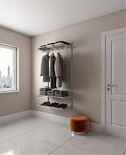 Гардеробная система Практик Home. Basic G90 графит