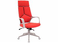 Кресло TRIO GREY (ткань красная)
