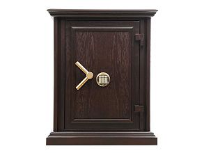 Огневзломостойкий сейф в дереве VALBERG Гарант 67Т Д EL (дуб)