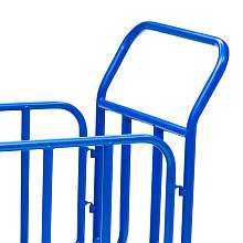 Тележка платформенная КПО-500Т-150-И , с бортами, 800х1200мм