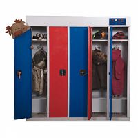 Детский сушильный шкаф для 5 комплектов одежды РШС-5Д-135