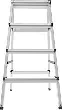 Стремянка алюминиевая двухсторонняя NV1120.4
