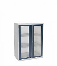 Шкаф инструментальный ВС-053-1 с дверьми окнами