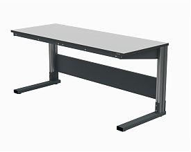 Стол рабочий 1200х700 мм 41.СЛ (RAL7035)