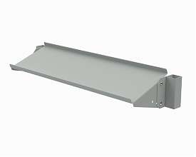 Полка наклонная 534х295 мм ESD (RAL7035)
