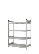 Стеллаж СТ-023 полочный 2000x1500x800 4 яруса цинк