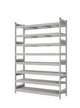 Стеллаж СТ-023 полочный 2700x1800x600 8 яруса цинк