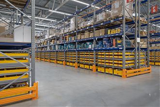 Стеллажный модуль, низкий борт (СМ-НБ)