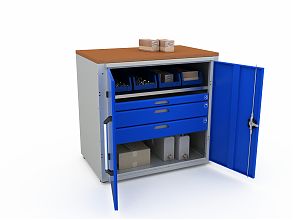 Шкаф для инструментов MODUL 1/2 XL 04