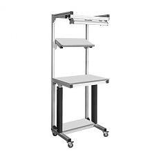 Стойка подкатная компьютерная СПК-КП