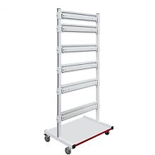 Стойка мобильная для лотков СМЛ