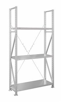 Стеллаж MS U 300x70x30/3 (Нагрузка на полку 200, сплошная)